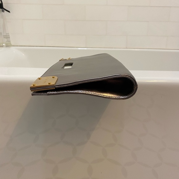 Charles David Silver Clutch - Picture 7 of 13